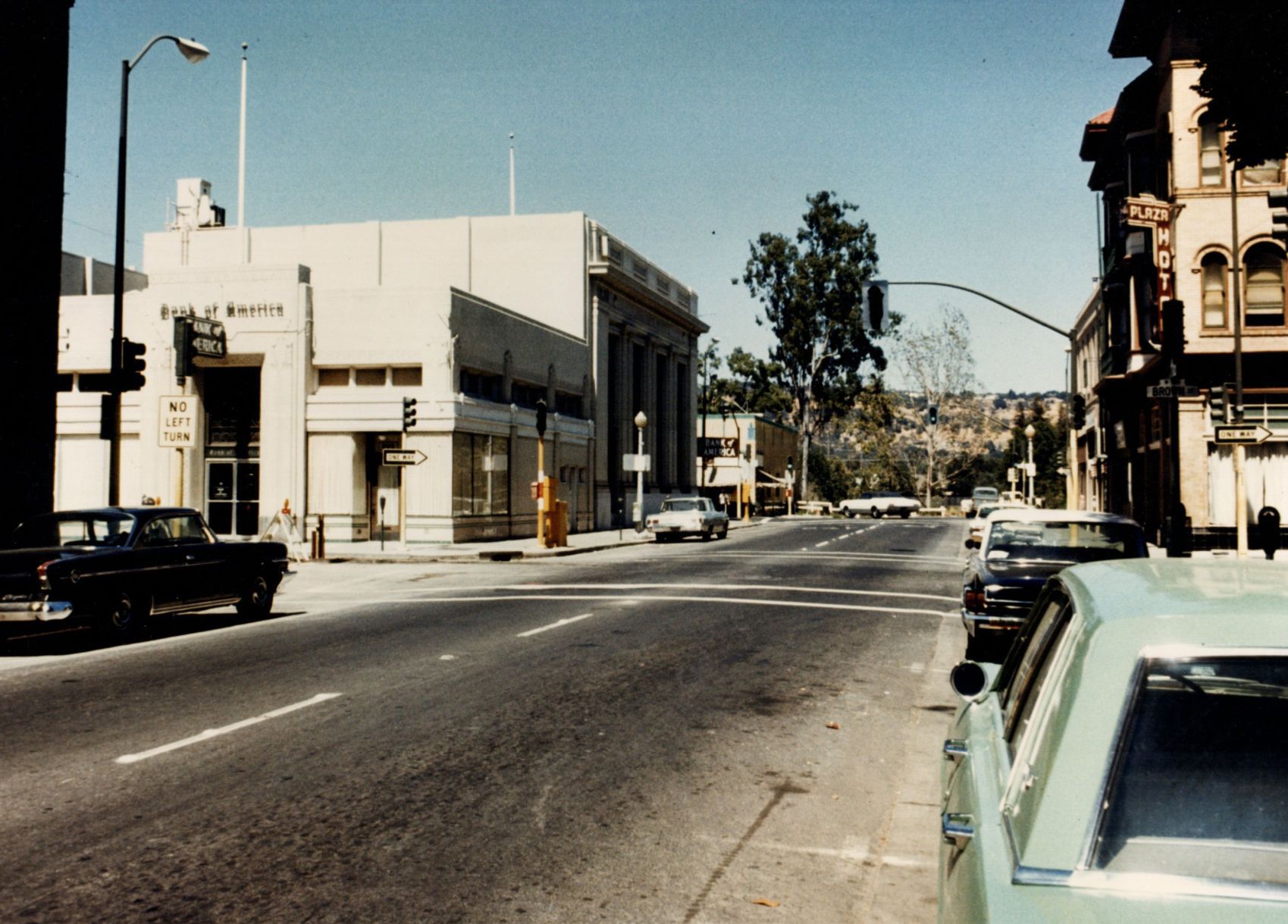 Images of old Napa Bank of America building